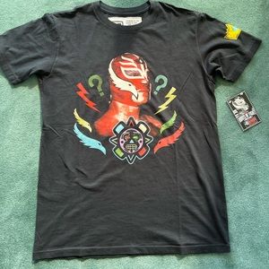 Roots of Fight Wrestling Rey Mysterio Men’s Medium T Shirt